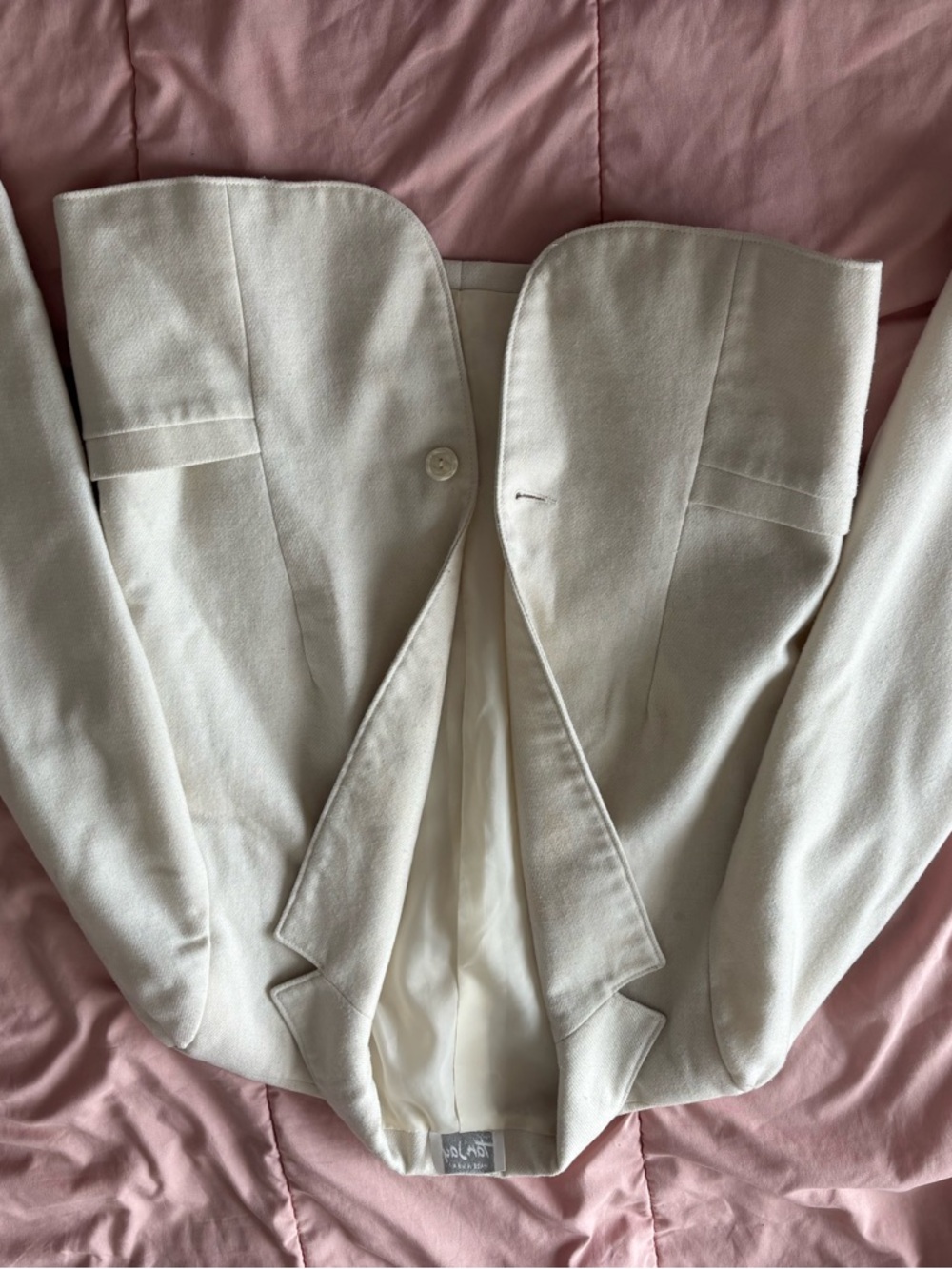 Cream Blazer Jacket